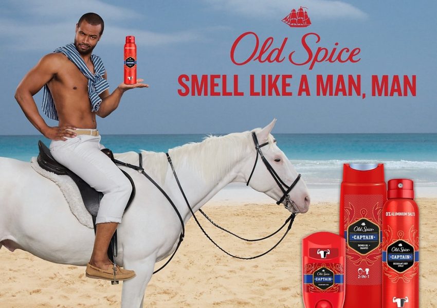 Tożsamość marki – klucz do budowy zaufania i lojalności klientów 13 old spice - reklama – tożsamość marki