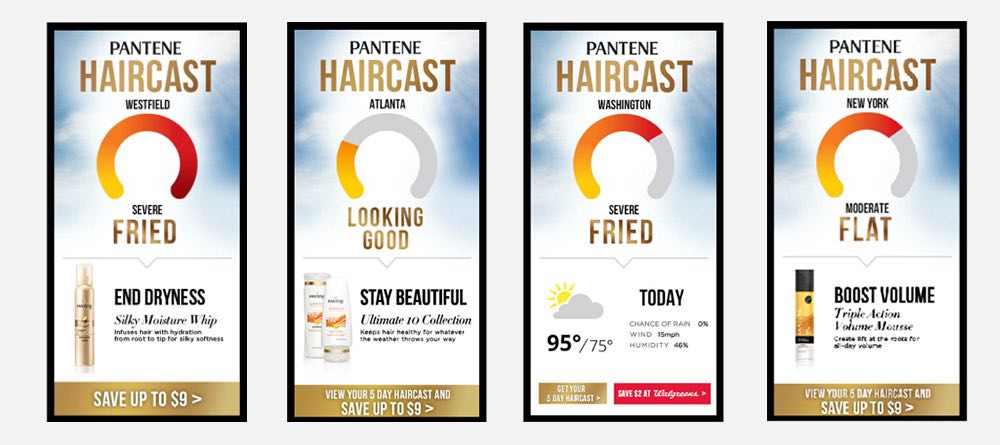 real-time marketing pantene