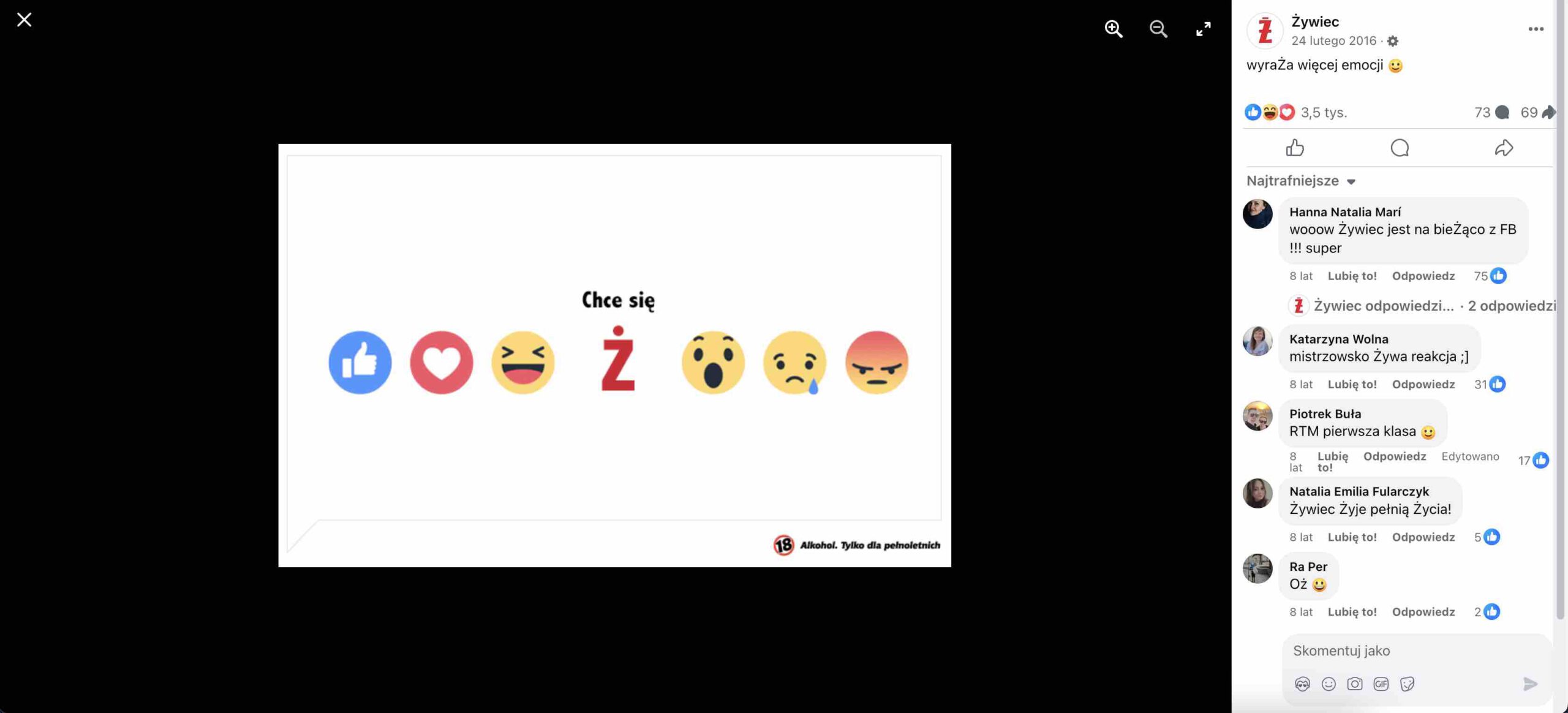 real-time marketing żywiec