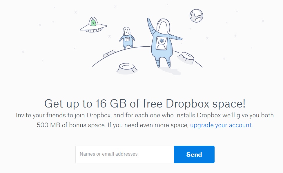 Marketing szeptany (buzz marketing) – czym jest? Rodzaje i przykłady 2 kampania dropbox – marketing szeptany