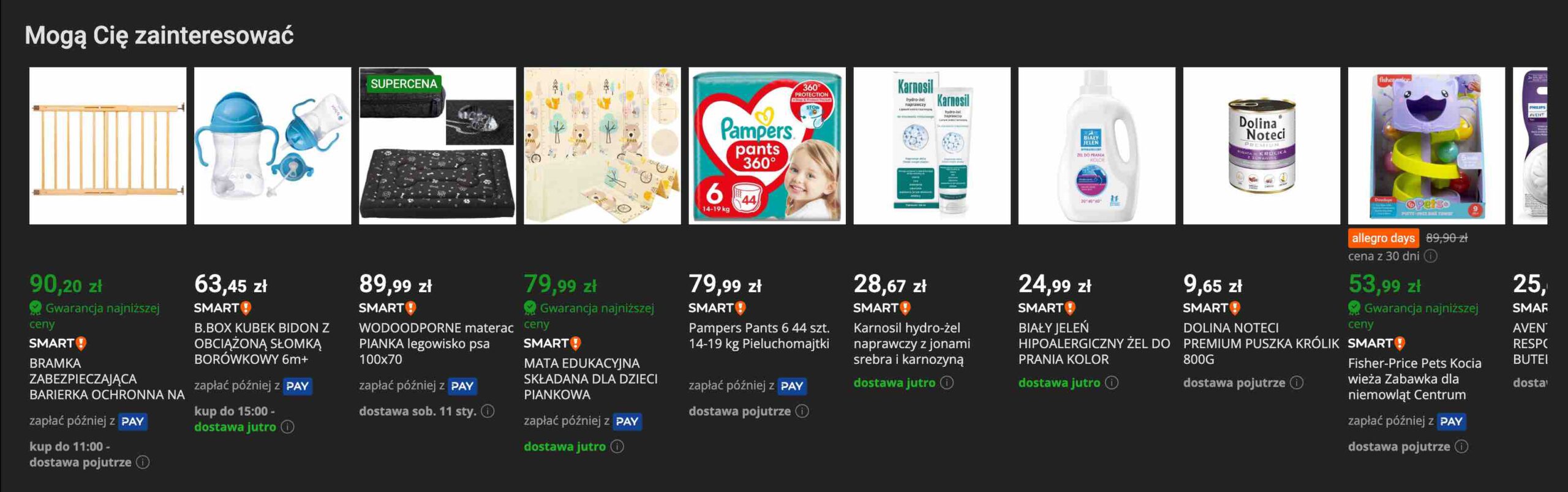 polecane produkty allegro – neuromarketing